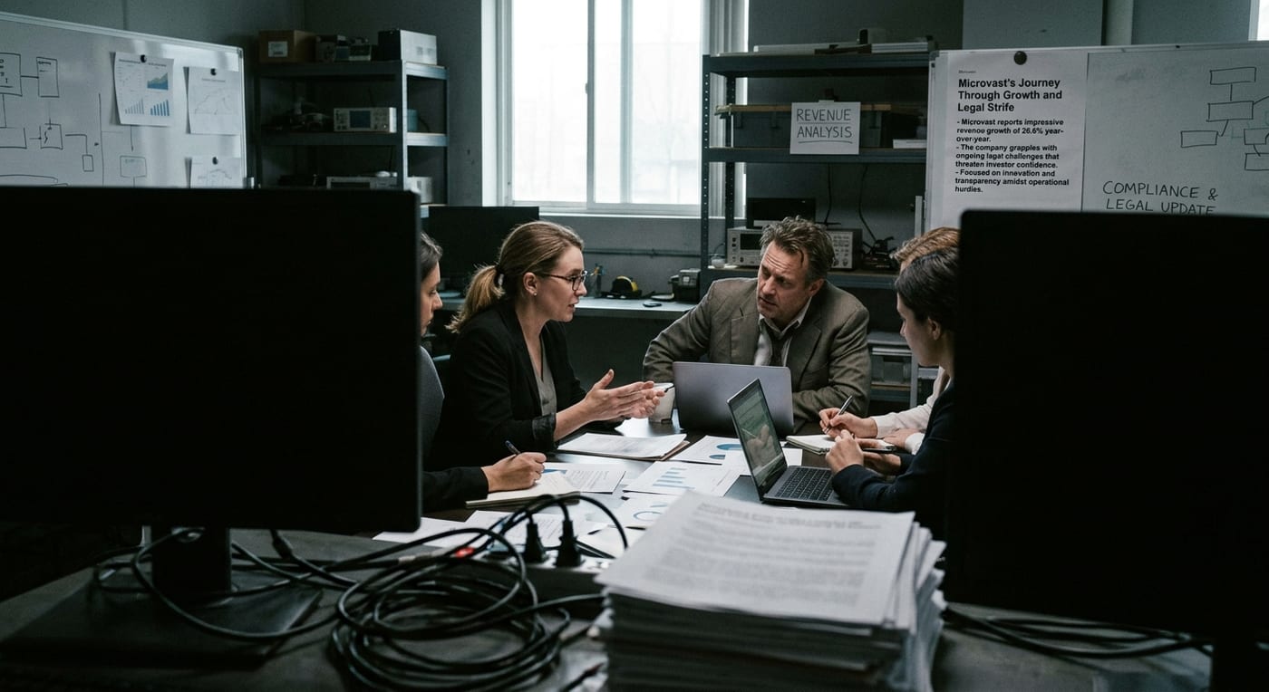Microvast's Journey Through Growth and Legal Strife