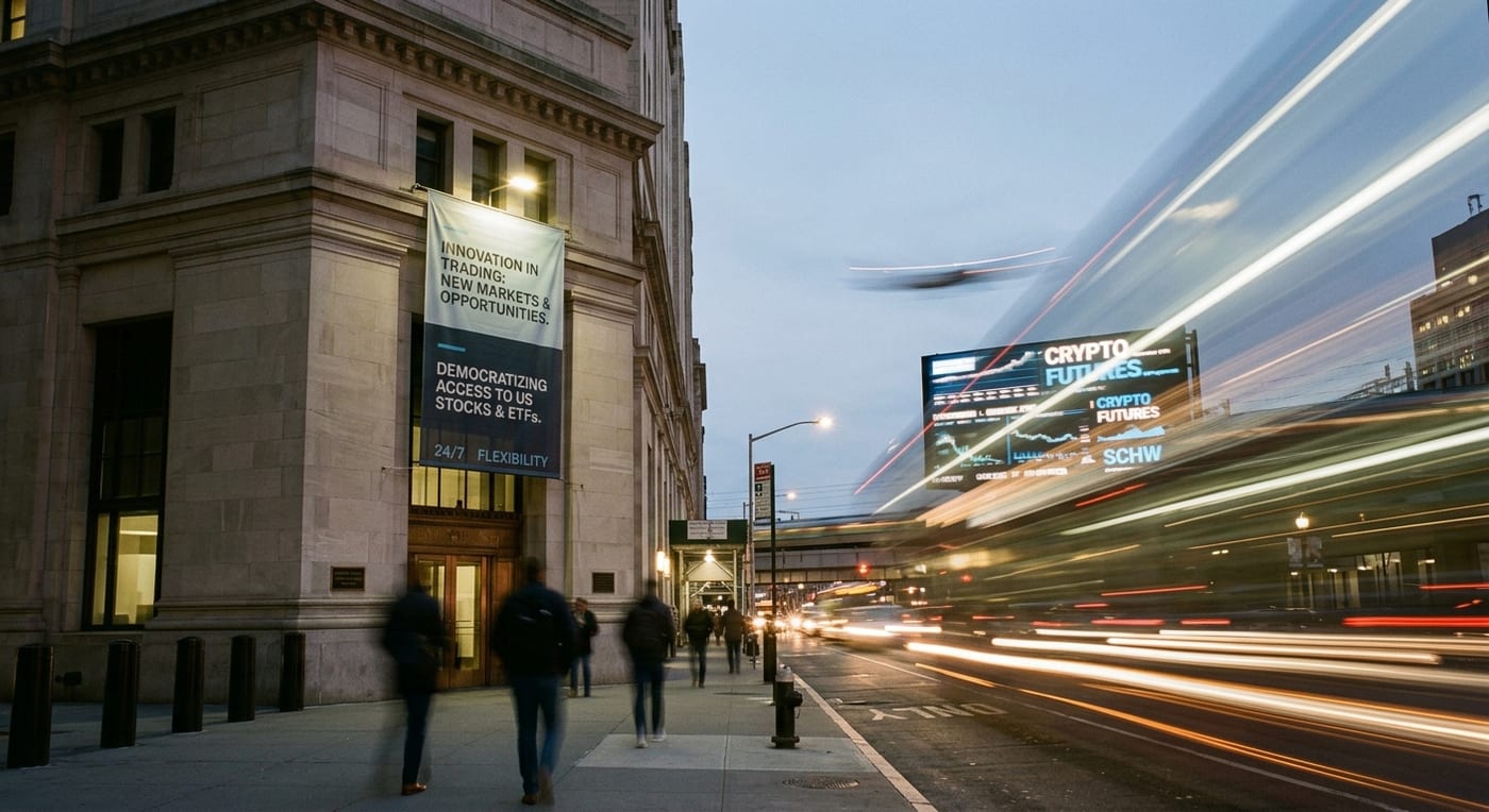 Charles Schwab Enhances Trading Platform with 24/7 Crypto Futures and Fractional Investing Options