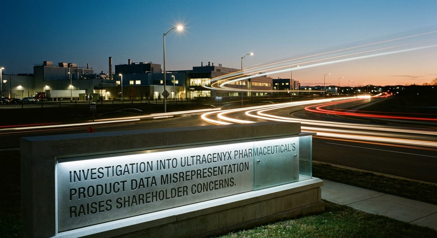 Investigation into Ultragenyx Pharmaceutical's Product Data Misrepresentation Raises Shareholder Concerns