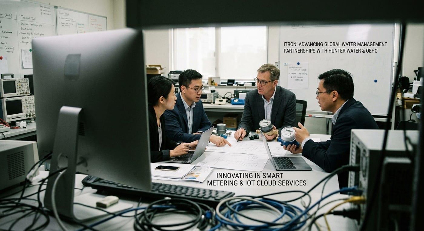Itron Enhances Smart Water Management Through Partnerships in Australia and France