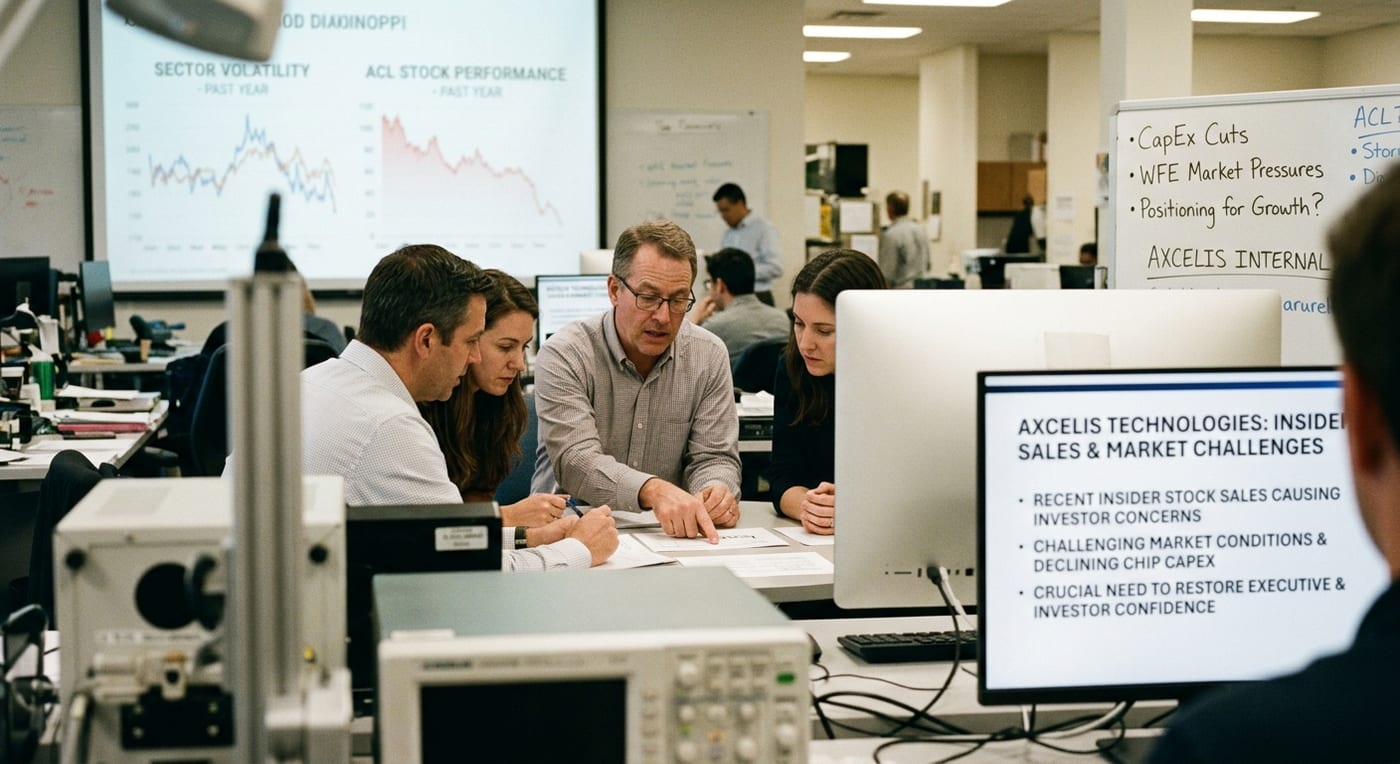 Axcelis Technologies Navigates Market Challenges Amidst Investor Concerns and Insider Stock Sales