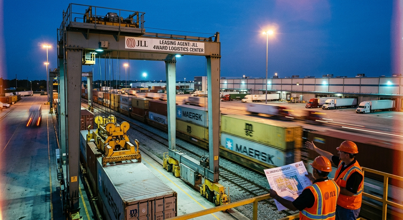 JLL Secures Leasing Mandate for Tampa's 4Ward Logistics Center Amid E-commerce Growth