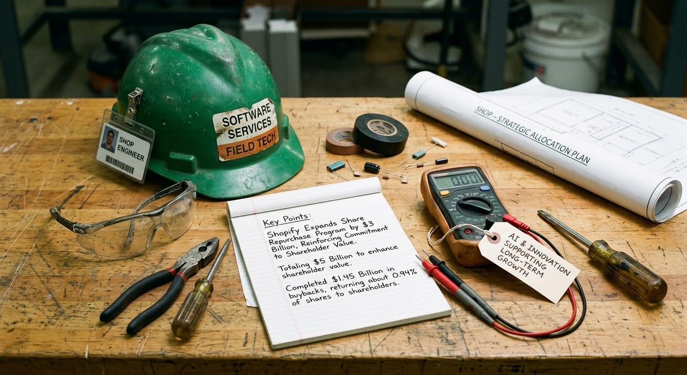 Shopify Expands Share Repurchase Program by $3 Billion, Reinforcing Commitment to Shareholder Value