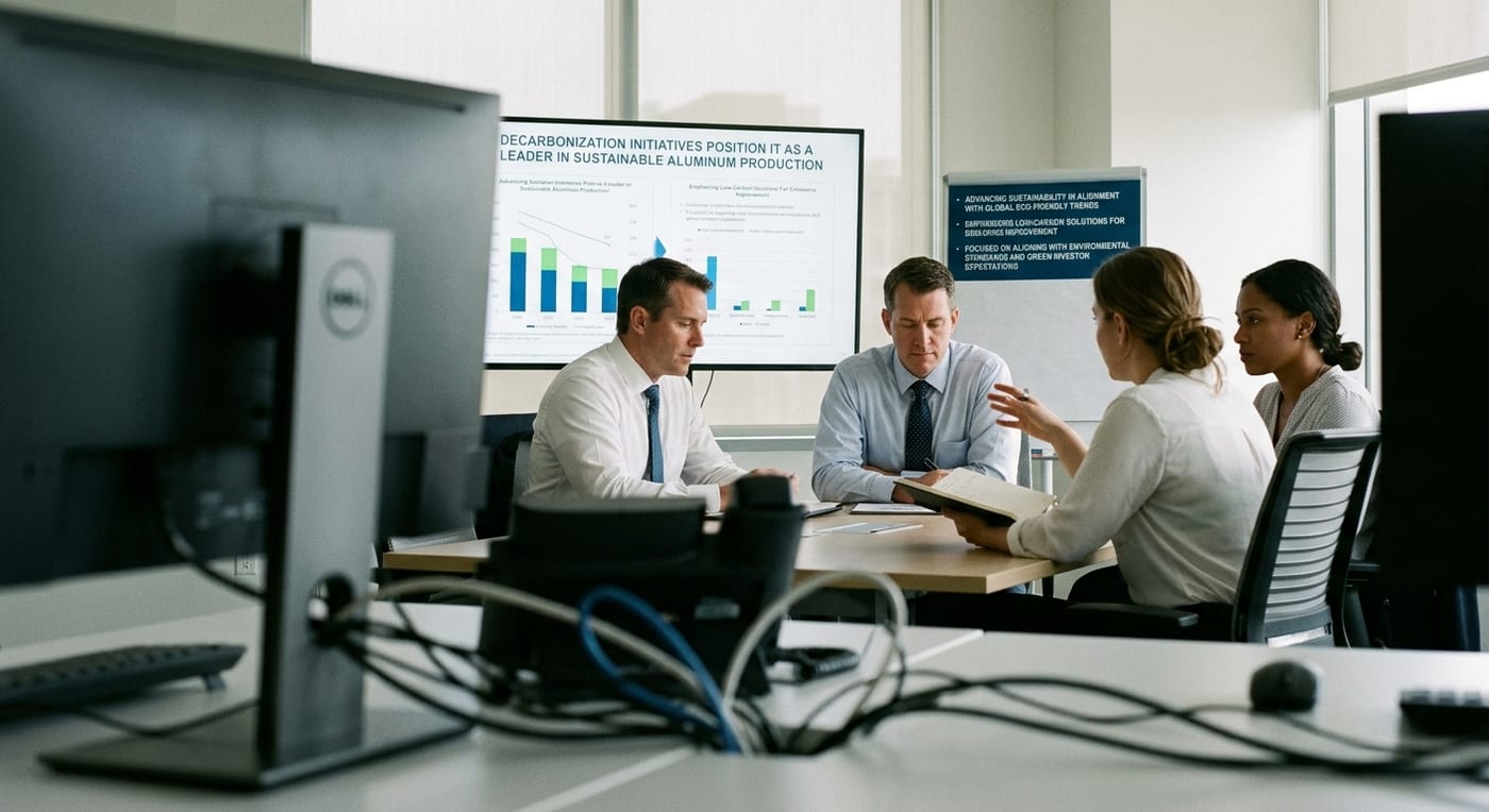 Alcoa's Decarbonization Initiatives Position It as a Leader in Sustainable Aluminum Production