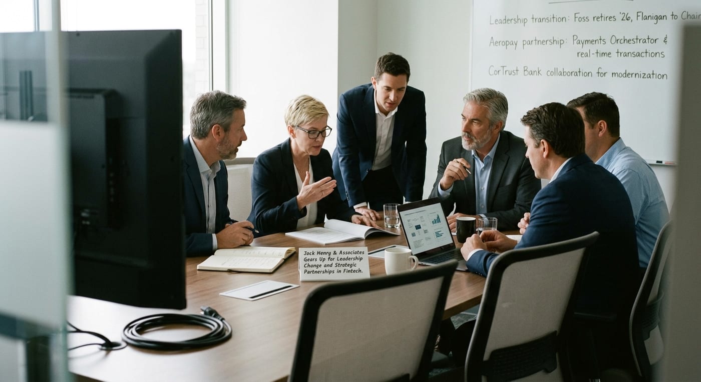Jack Henry & Associates Gears Up for Leadership Change and Strategic Partnerships in Fintech