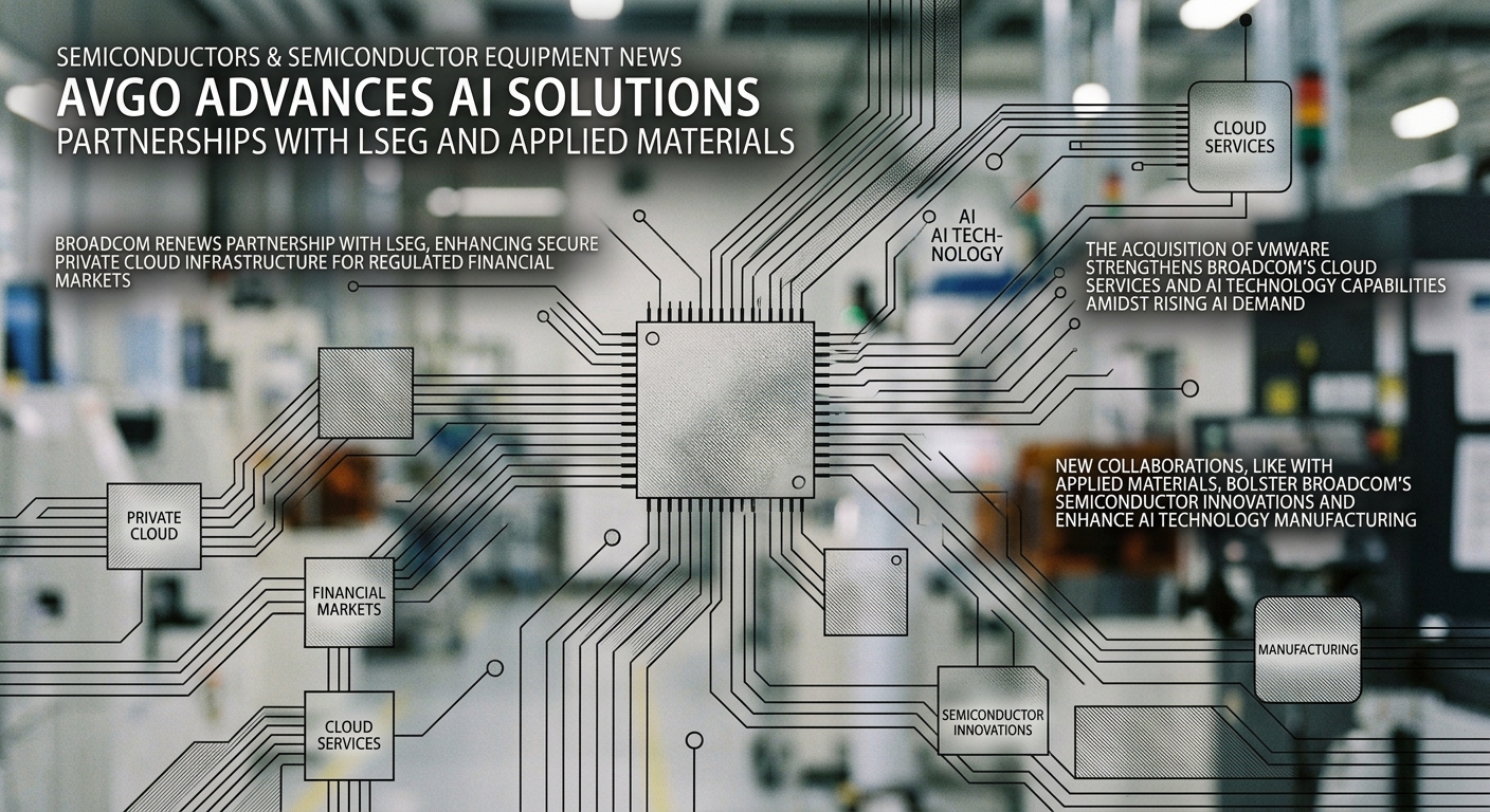 Broadcom Advances AI Solutions Through Partnerships with LSEG and Applied Materials