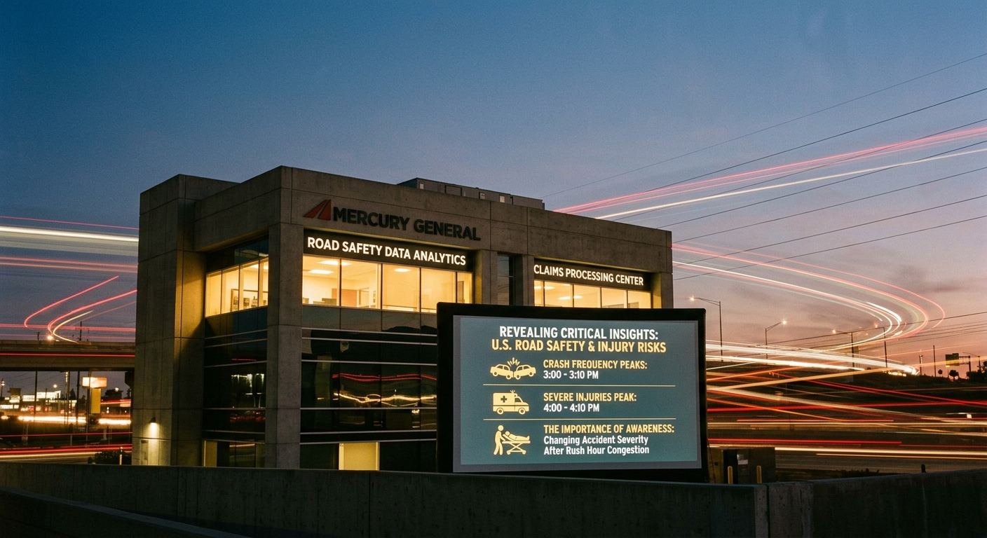 Mercury General Reveals Critical Insights on U.S. Road Safety and Injury Risks