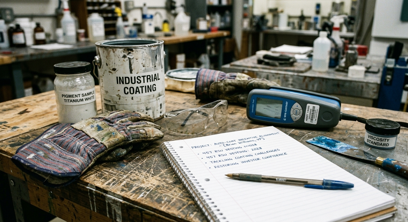 PPG Industries Aligns Leadership Incentives Amid Industrial Coatings Challenges and Declining Demand