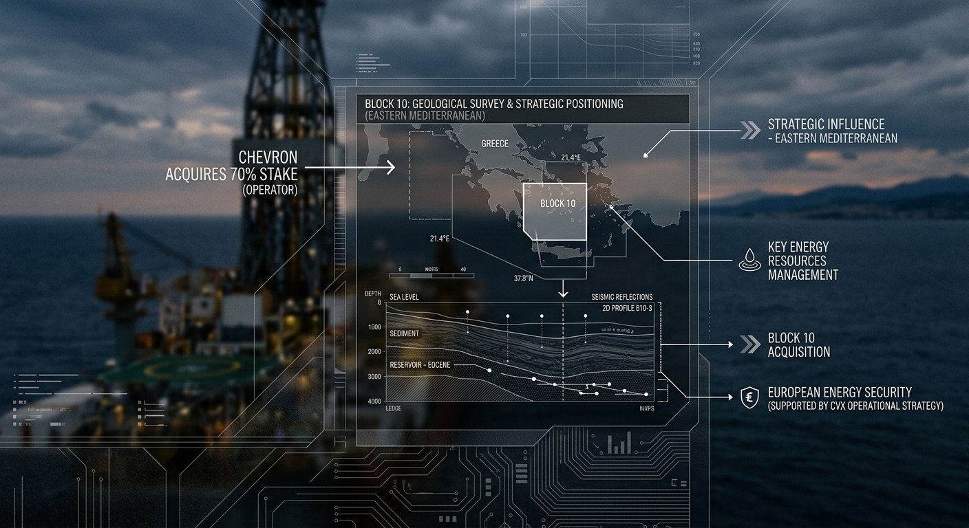 Chevron Expands Influence in Eastern Mediterranean with Strategic Acquisition of Offshore Block 10