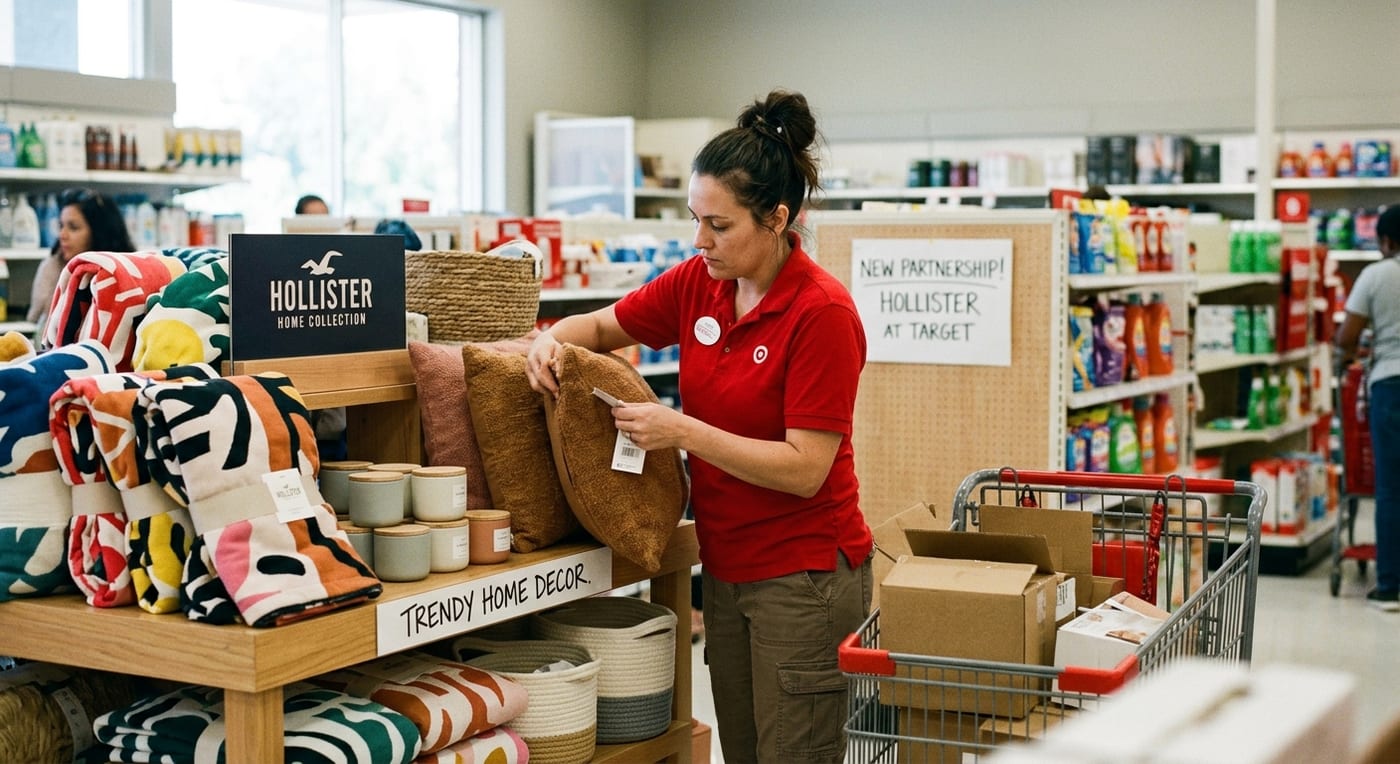 Target Partners with Abercrombie & Fitch for Trendy Hollister Home Collection Launch