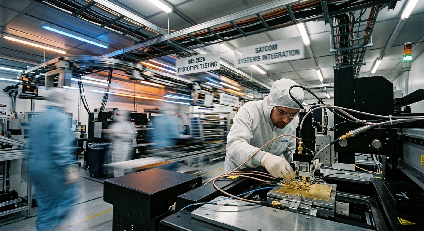 MACOM Advances SATCOM Solutions with Innovative RF and Optical Products at IMS 2026