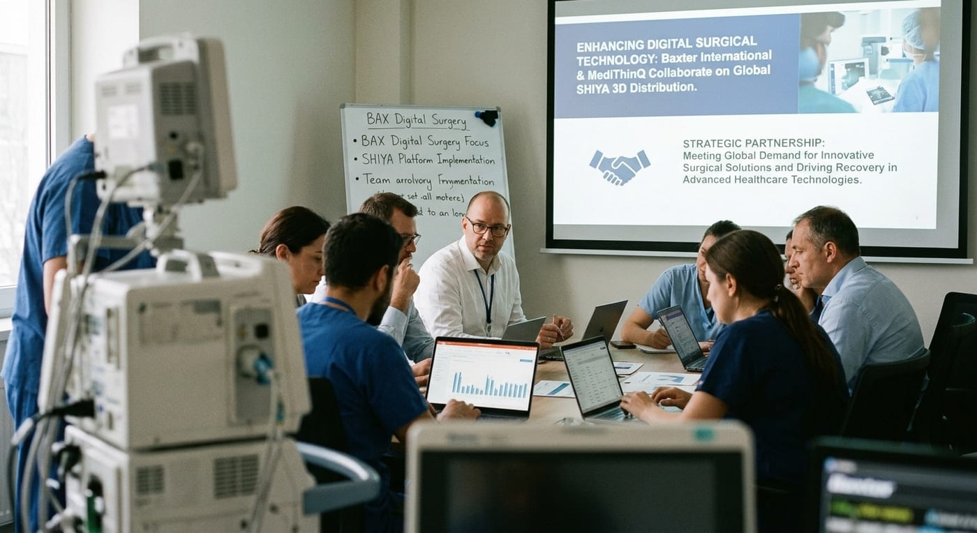 Baxter International Partners with MediThinQ to Enhance Digital Surgical Technology in Healthcare