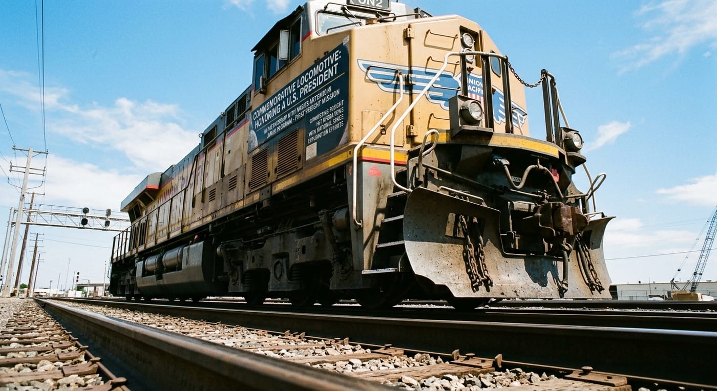 Union Pacific Launches Commemorative Locomotive in Partnership with NASA's Artemis III Program
