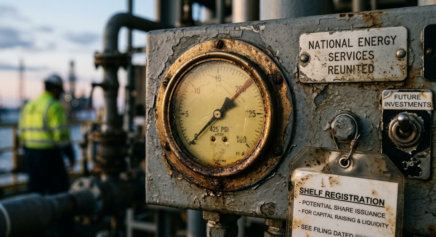 NESR Files Shelf Registration Statement for Potential New Share Issuance and Capital Raising