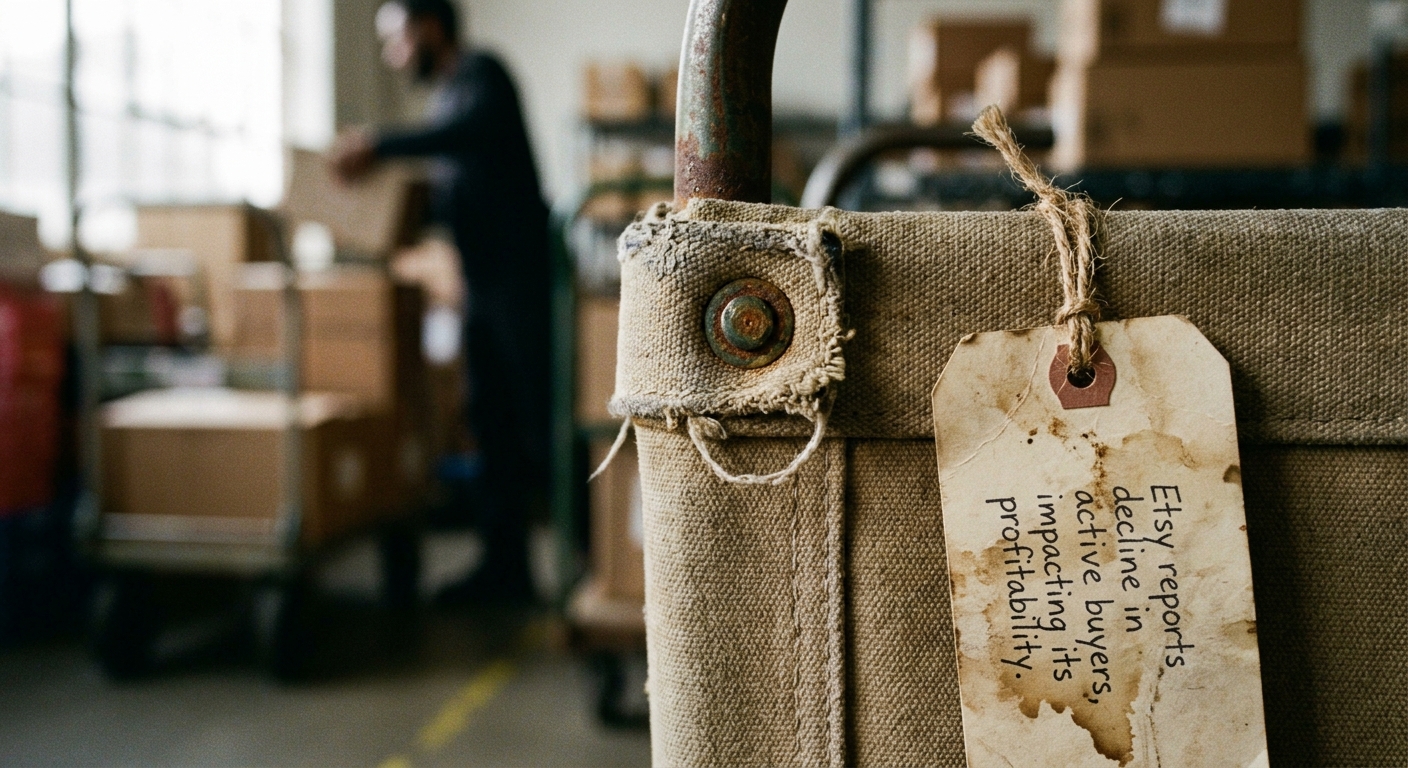 Etsy Struggles with Declining Buyers and Increased Competition, Threatening Profitability and Growth