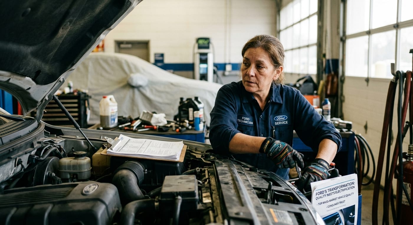 Ford's Transformation: Quality Meets Electrification