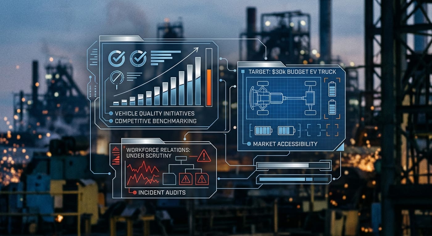 Ford's Strategic Push for Quality and Electrification