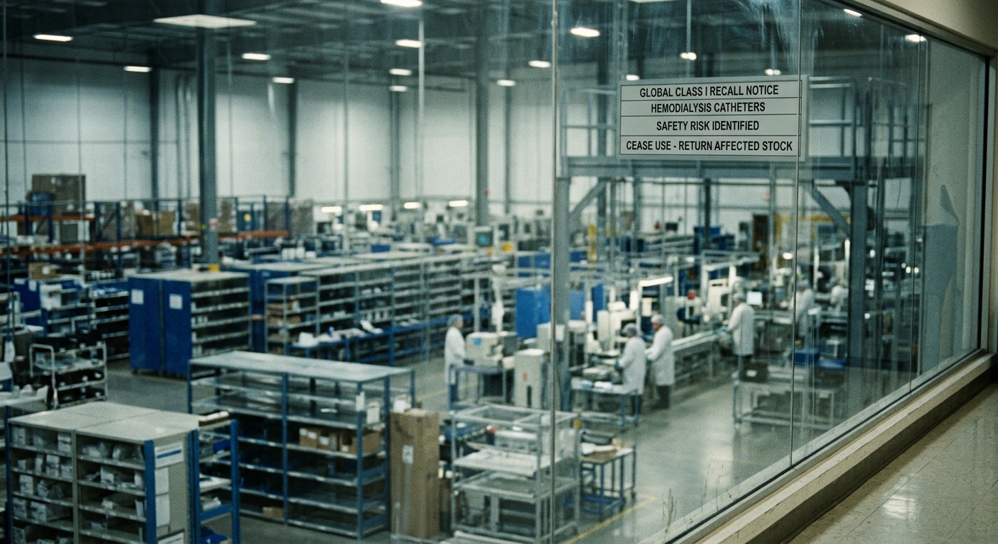 Merit Medical Systems Issues Global Class I Recall for Hemodialysis Catheters Due to Safety Risks