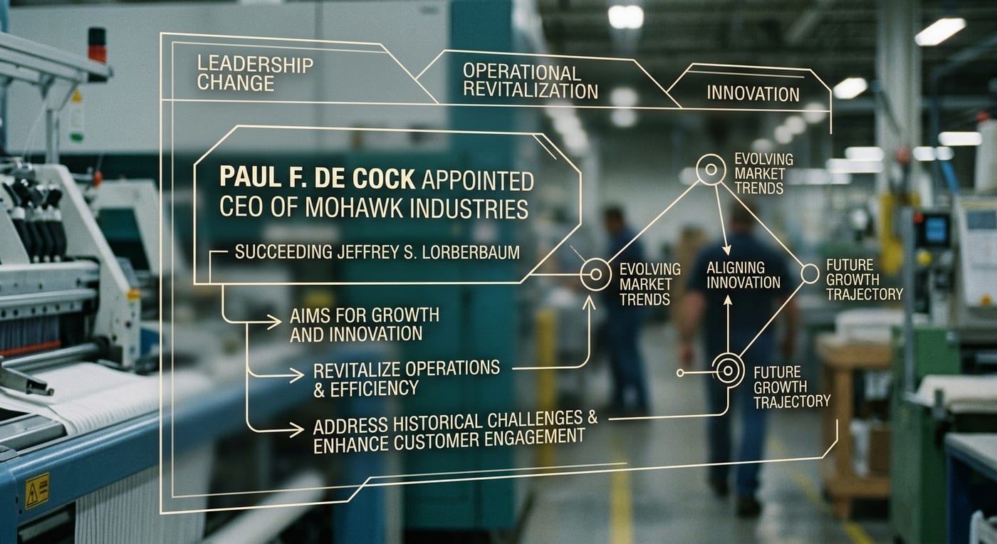 Leadership Change at Mohawk Industries: New CEO Aims for Growth and Innovation