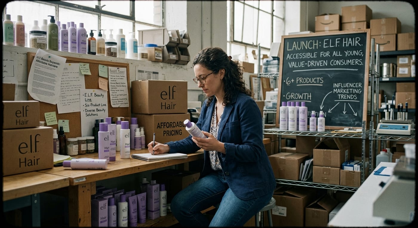 e.l.f. Beauty Launches Affordable Haircare Line to Expand Market Presence and Consumer Engagement