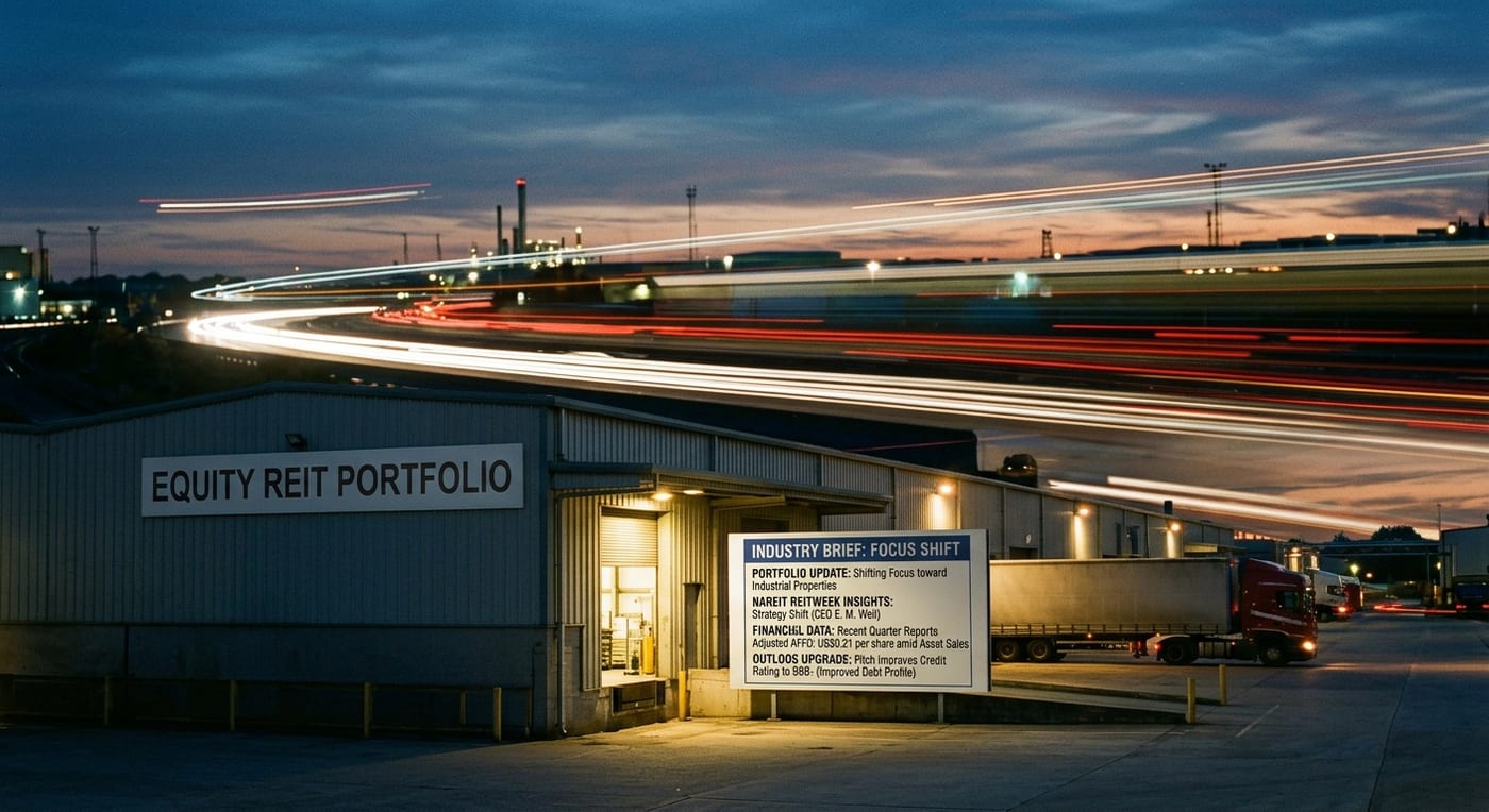 Global Net Lease Shifts Focus to Industrial Properties and Receives Credit Rating Upgrade