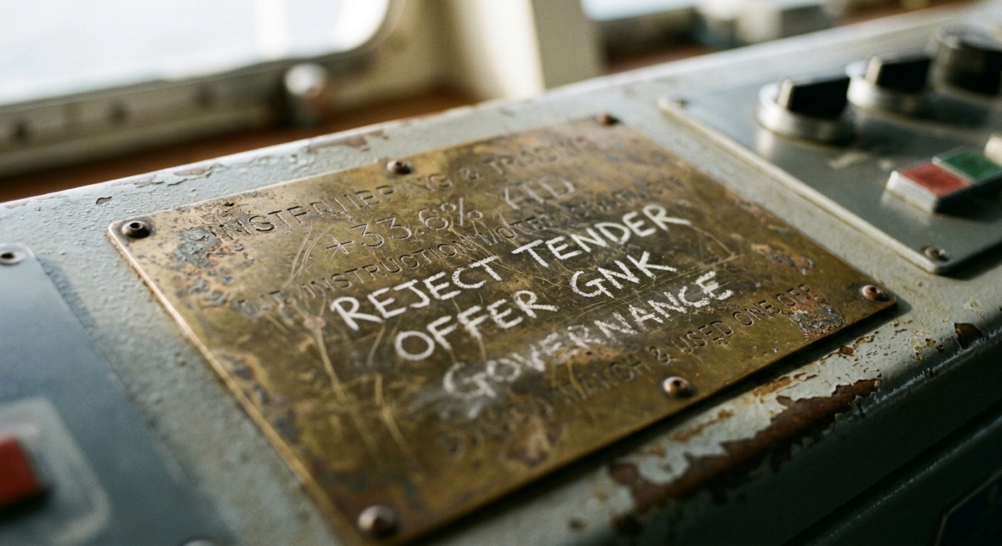 Genco Shipping & Trading Rejects Tender Offer Amid Governance Battle and Strong Stock Performance