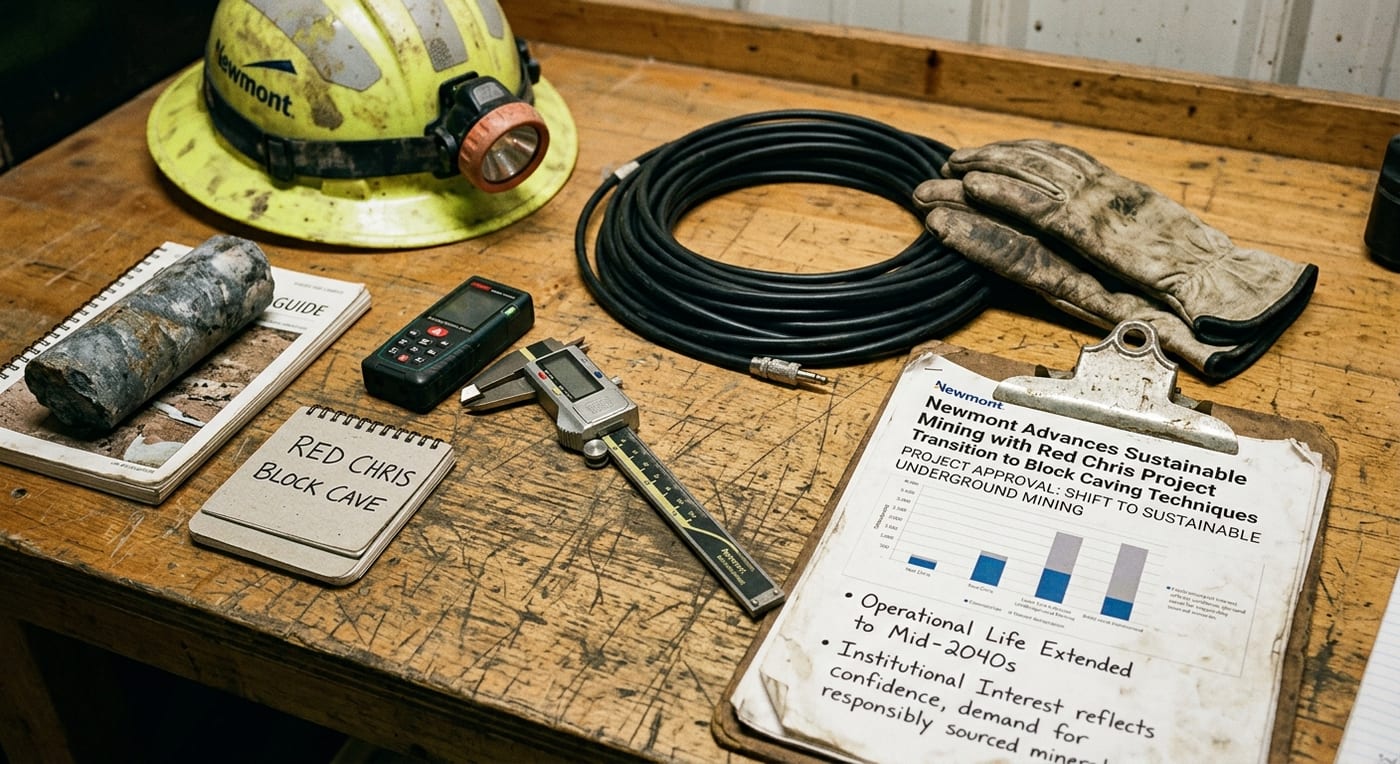Newmont Advances Sustainable Mining with Red Chris Project Transition to Block Caving Techniques