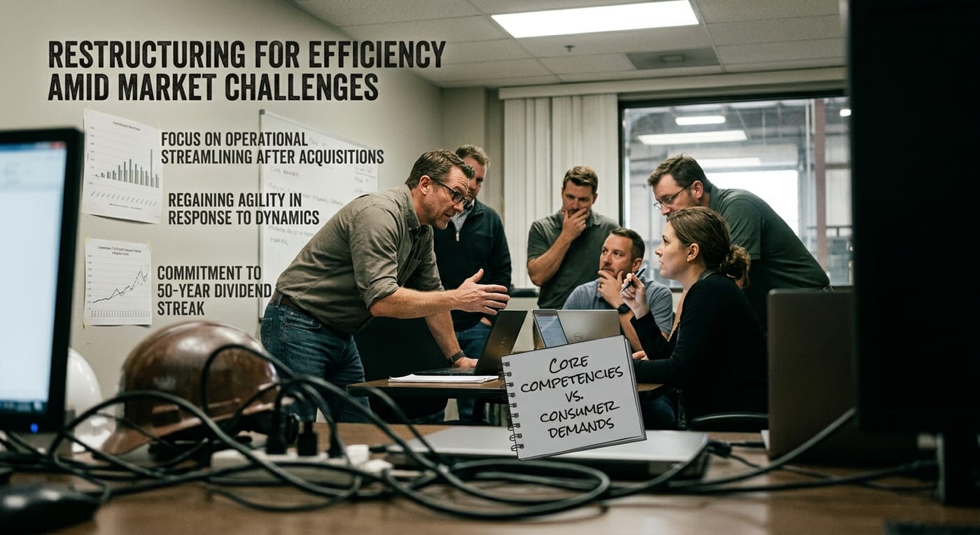 Stanley Black & Decker Restructures for Efficiency and Long-Term Growth Amid Market Challenges
