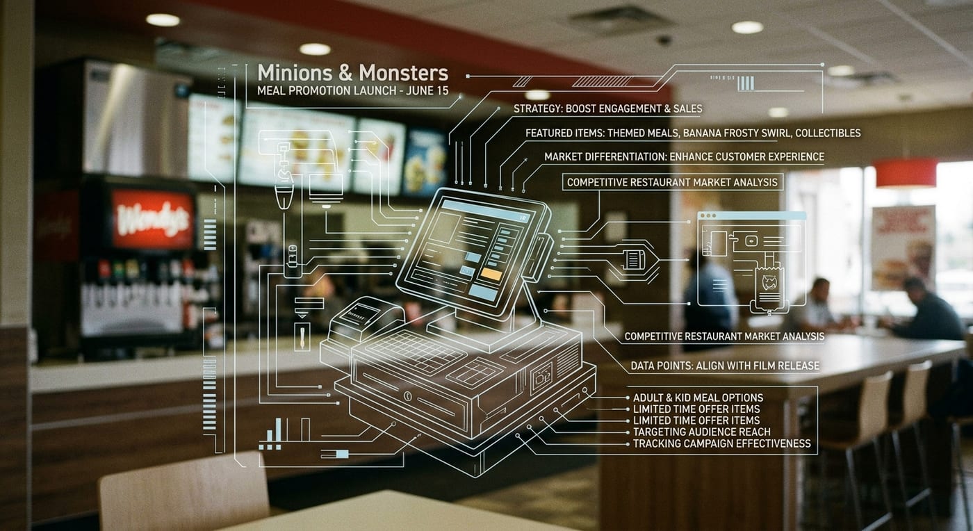 Wendy's Launches Minions & Monsters Meal Promotion to Boost Engagement and Sales