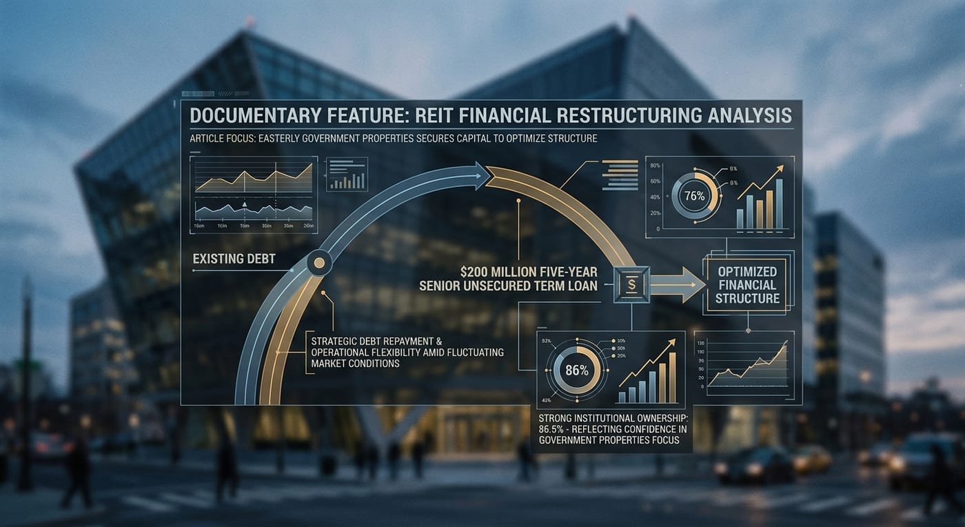 Easterly Government Properties Secures $200 Million Loan to Optimize Financial Structure