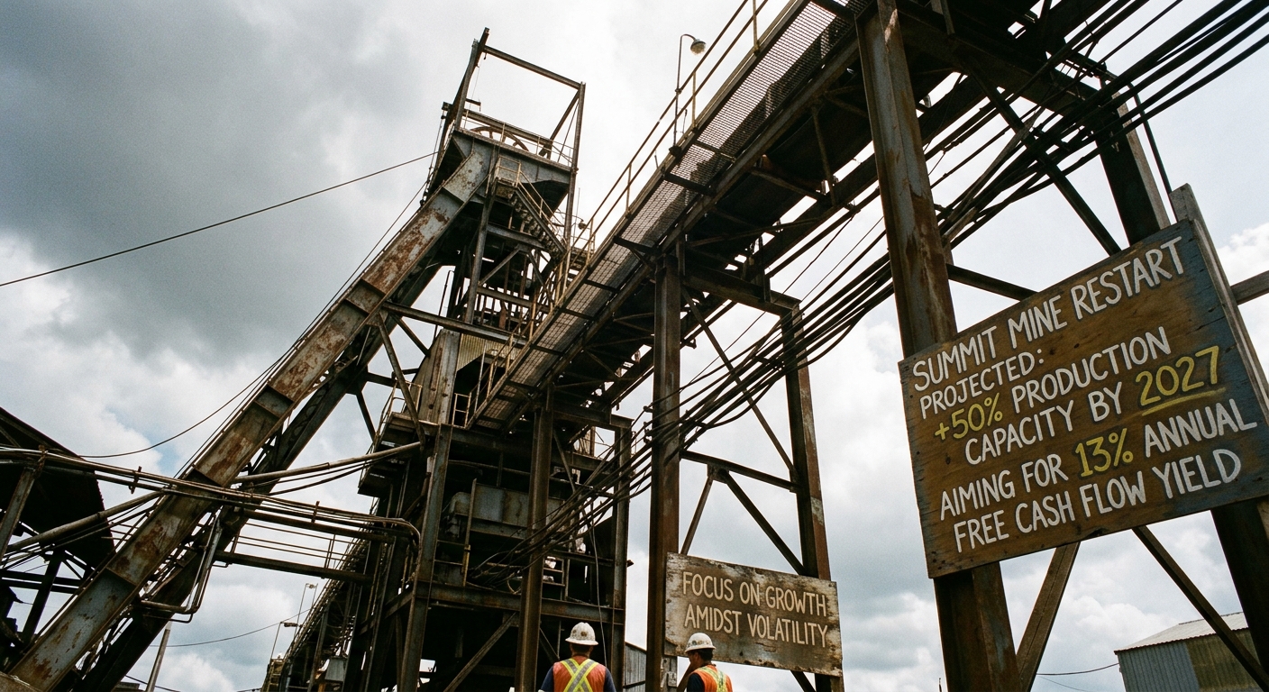 Golconda Gold Ltd Targets Summit Mine Restart for Enhanced Production and Financial Growth