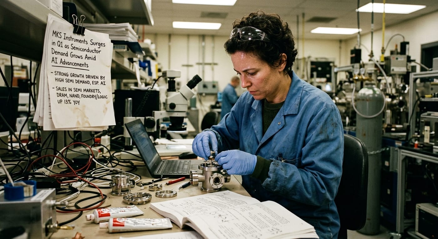 MKS Instruments Surges in Q1 as Semiconductor Demand Grows Amid AI Advancements