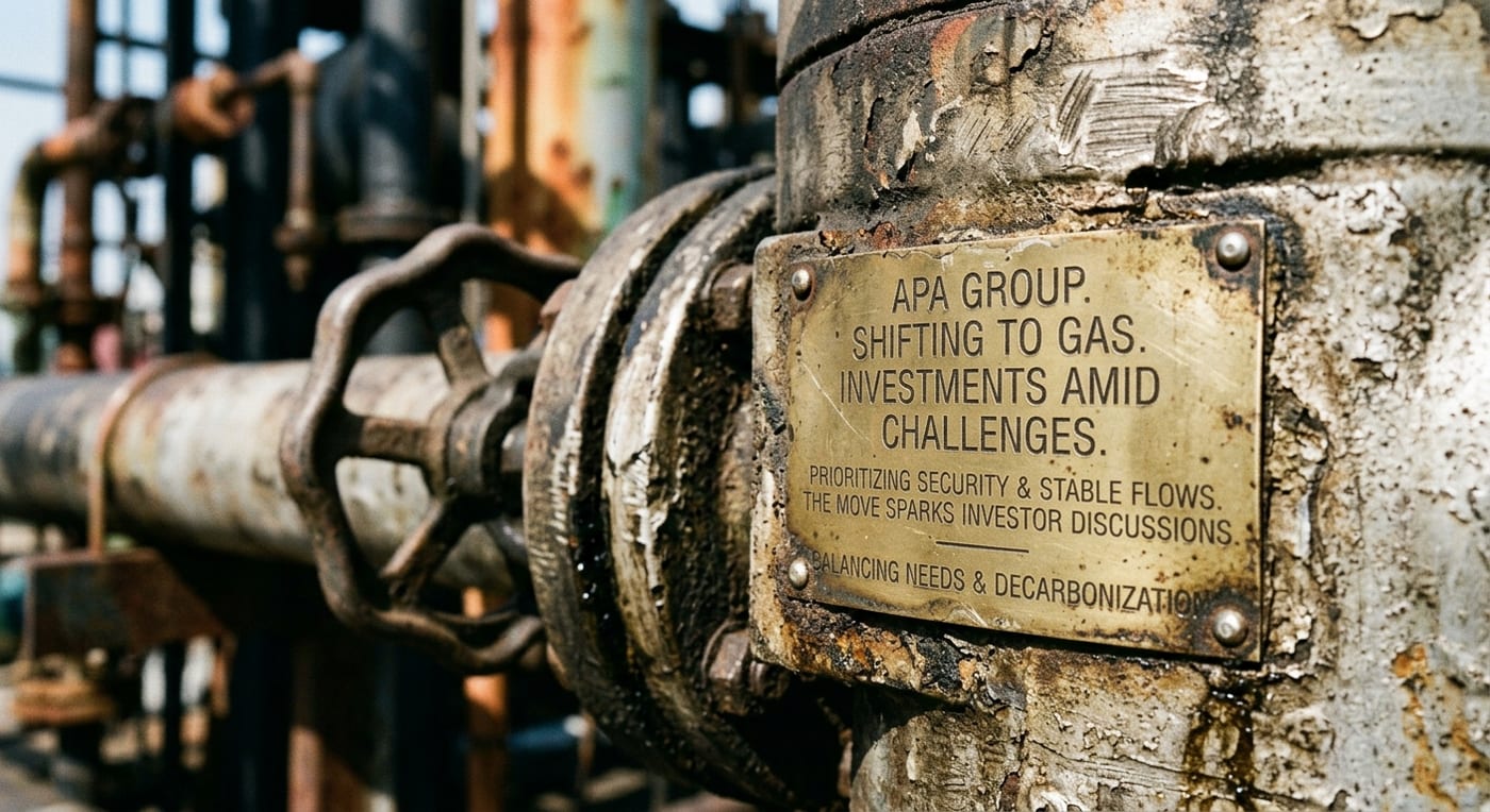 APA Group Shifts Focus to Gas Investments Amid Renewable Energy Transition Challenges