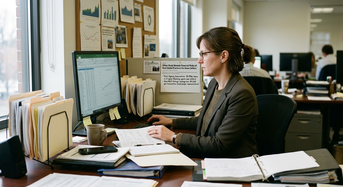 Zillow Study Reveals Financial Risks of Real Estate Practices for Home Sellers