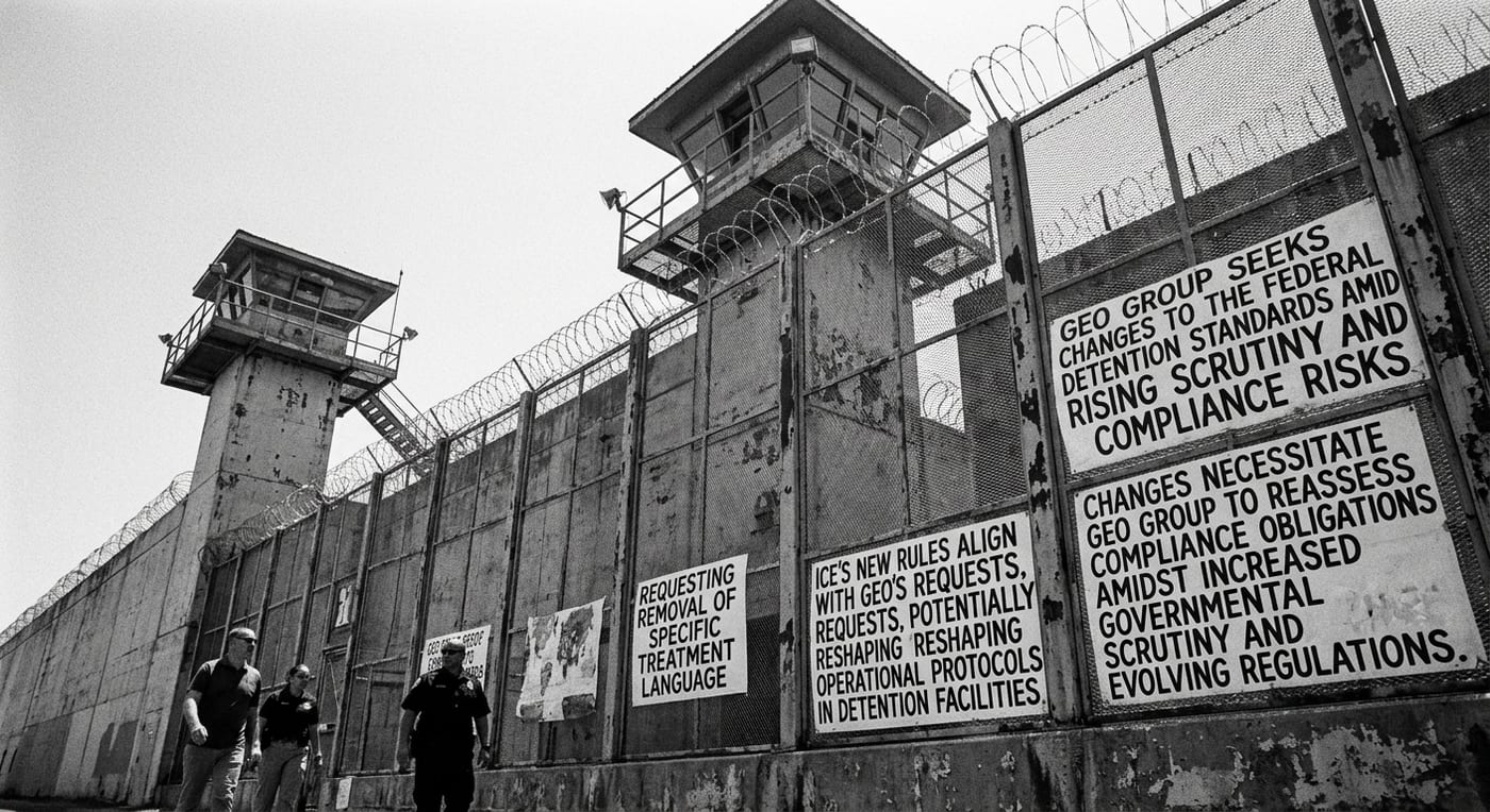 GEO Group Seeks Changes to Federal Detention Standards Amid Rising Scrutiny and Compliance Risks