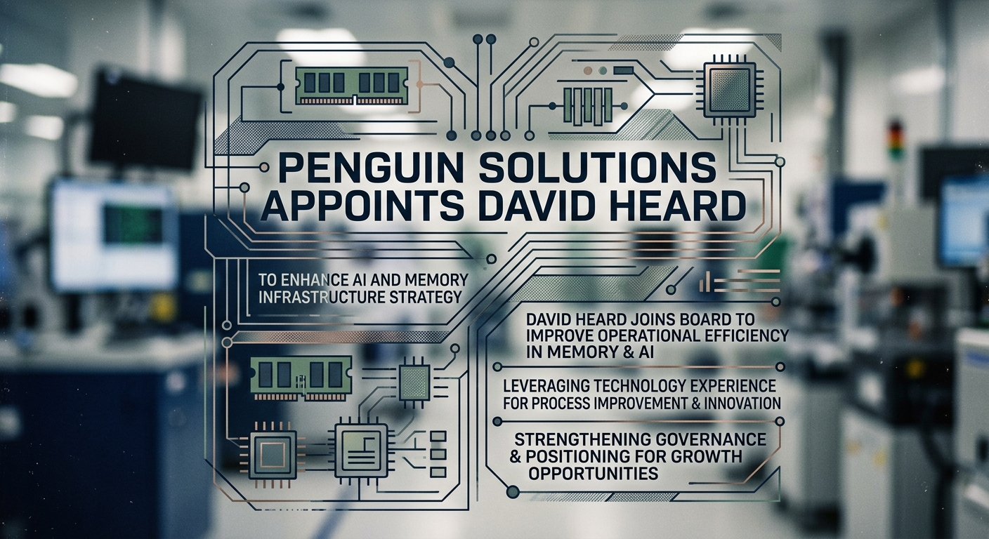 Penguin Solutions Appoints David Heard to Enhance AI and Memory Infrastructure Strategy