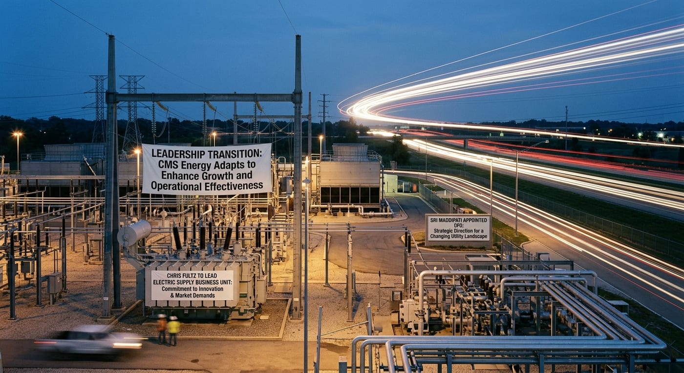 CMS Energy Announces Leadership Changes to Enhance Growth and Operational Effectiveness