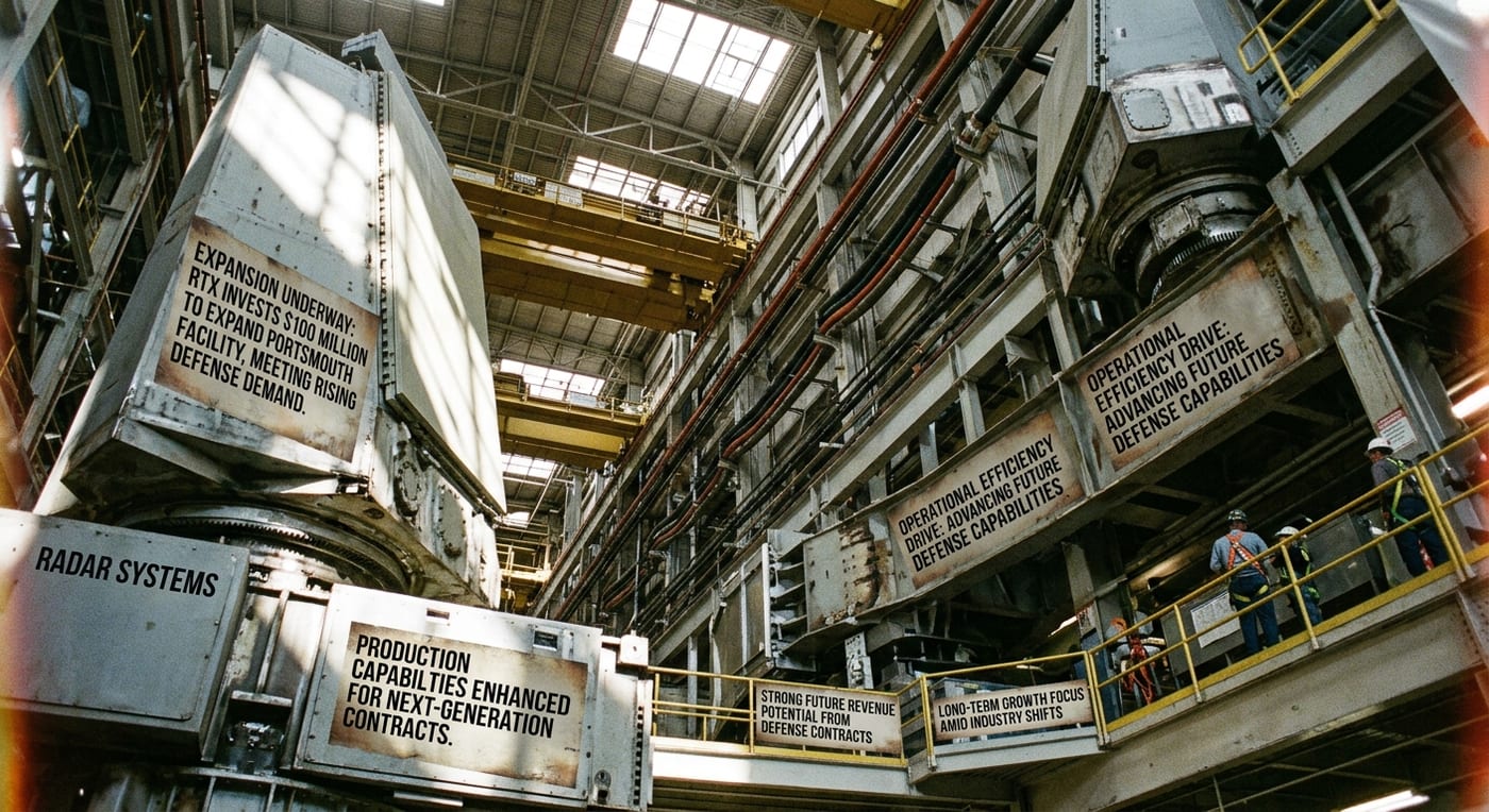 RTX Invests $100 Million to Expand Portsmouth Facility Amid Rising Defense Demand