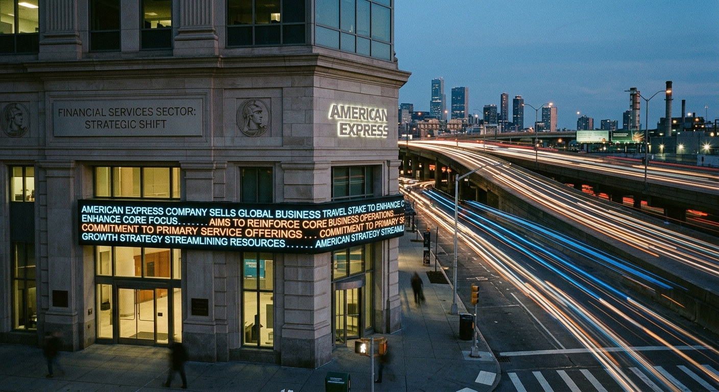 American Express Company Sells Global Business Travel Stake to Enhance Core Focus