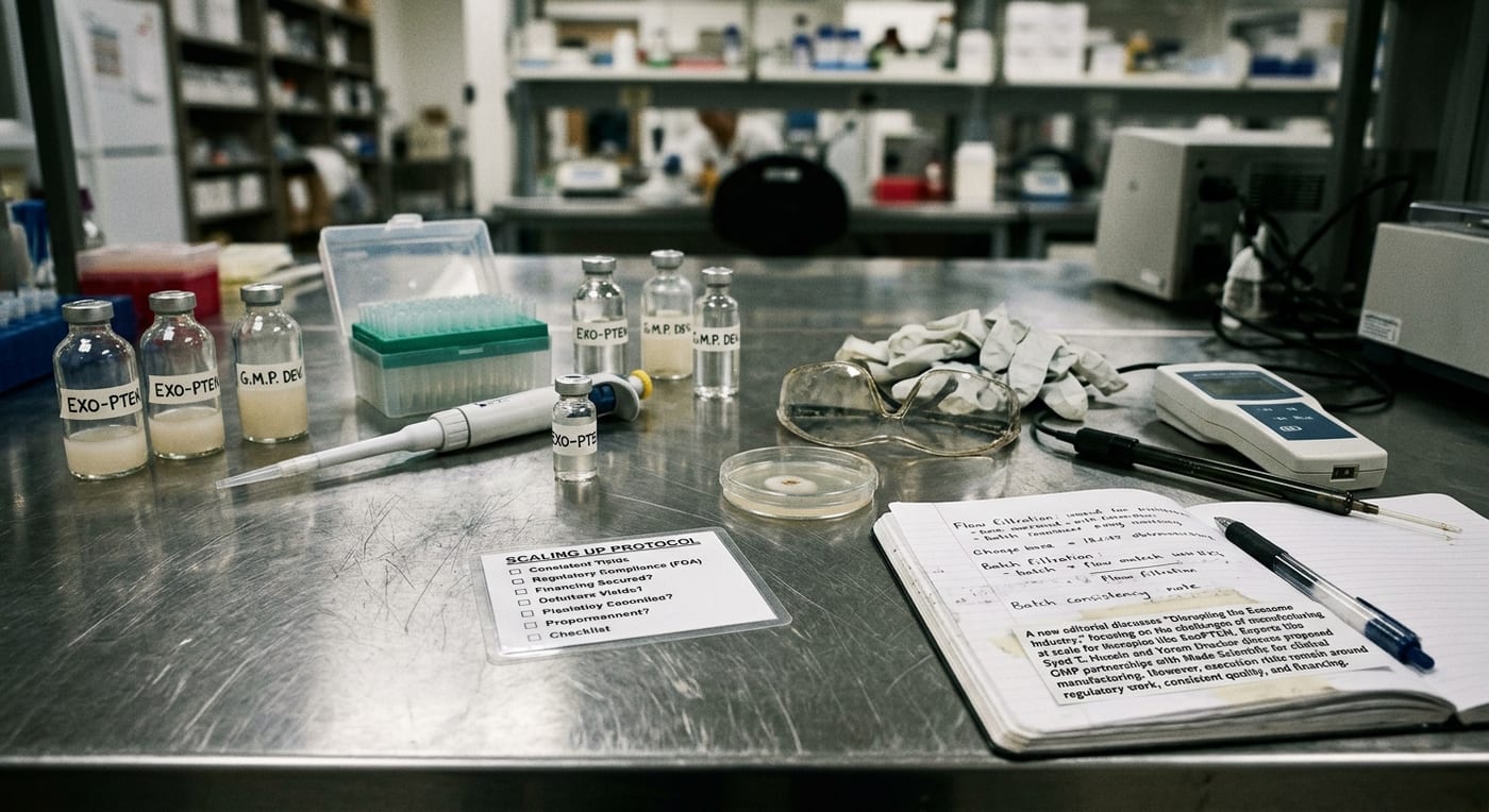 Disrupting the Exosome Industry: Syed T. Husain and Yoram Drucker on Manufacturing at Scale