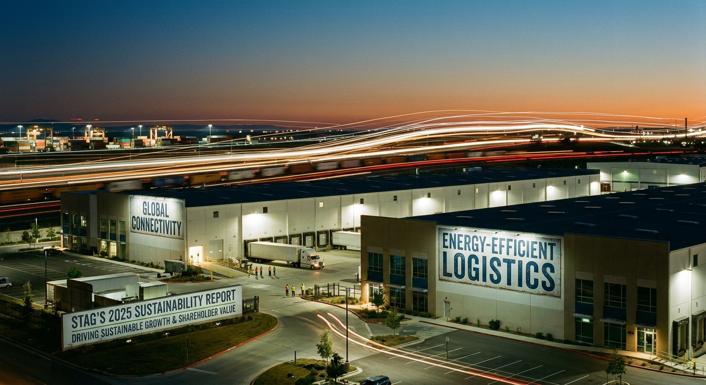 STAG Industrial's 2025 Sustainability Report Highlights Commitment to Environmental Initiatives and Shareholder Value