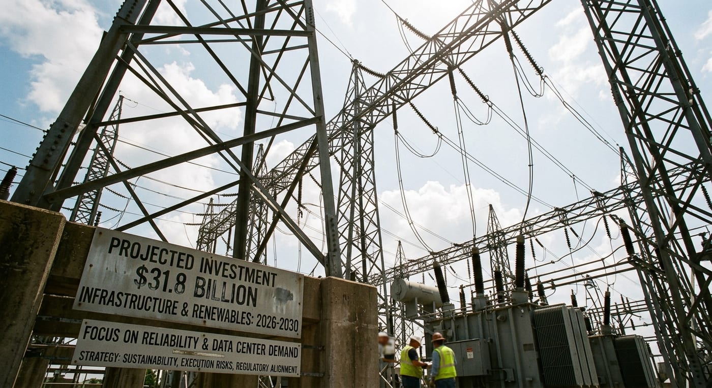 Ameren Plans $31.8 Billion Investment for Infrastructure and Renewable Energy from 2026 to 2030