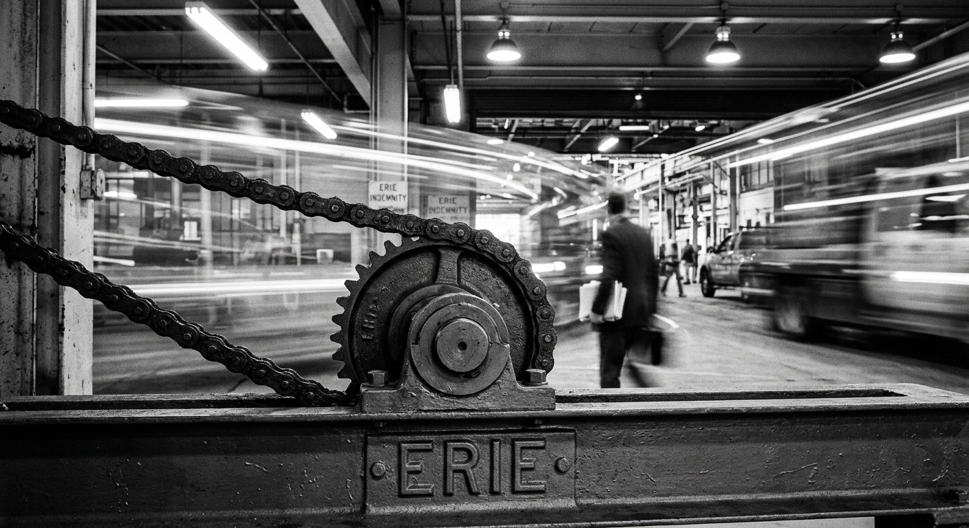 Erie Indemnity CEO Tim NeCastro to retire in 2026, succession planning discusses leadership continuity.