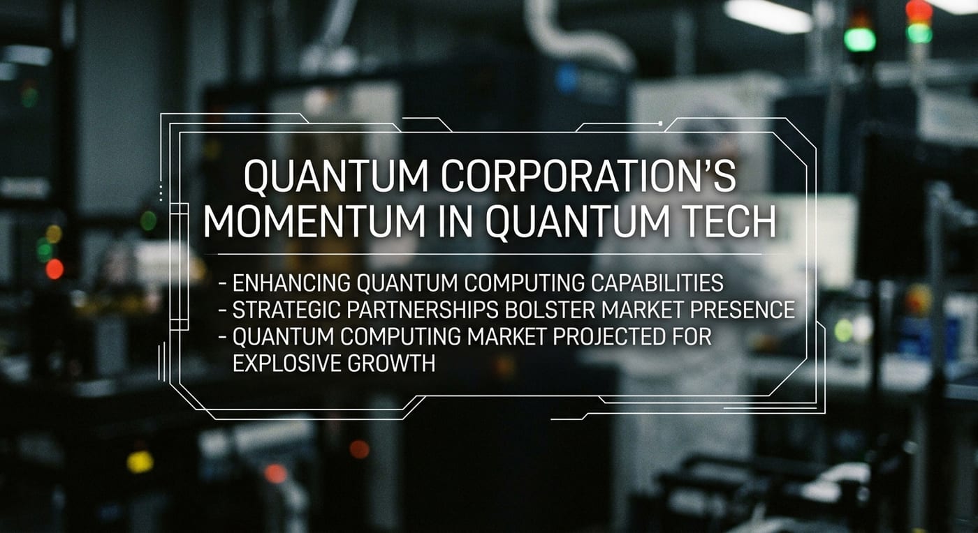 Quantum Corporation's Momentum in Quantum Tech