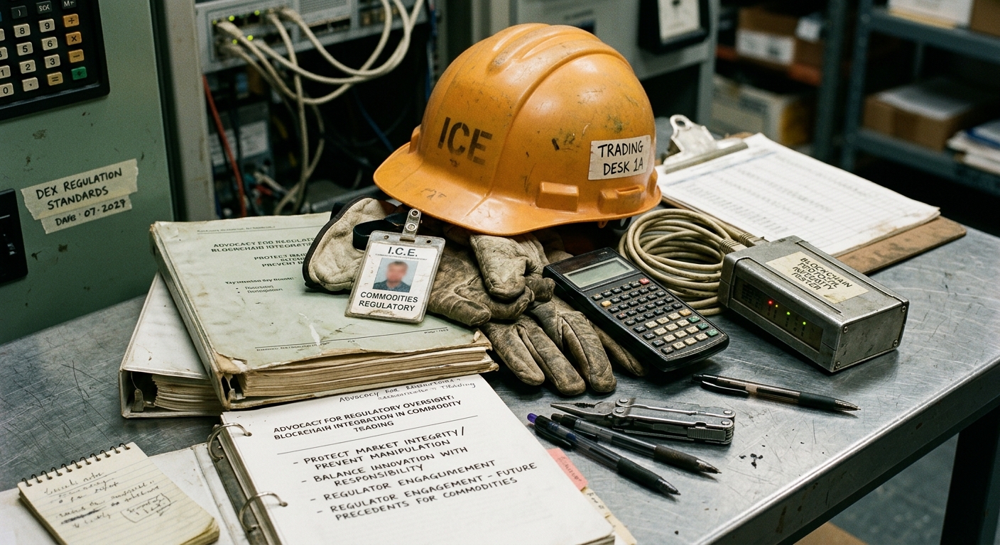 ICE Advocates for Regulatory Oversight Amid Blockchain Integration in Commodity Trading