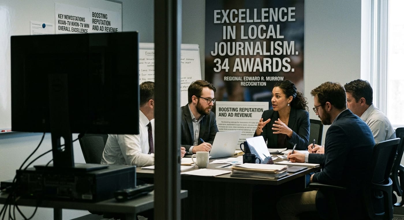 Nexstar Media Group Wins 34 Awards at Regional Edward R. Murrow Awards for Excellence