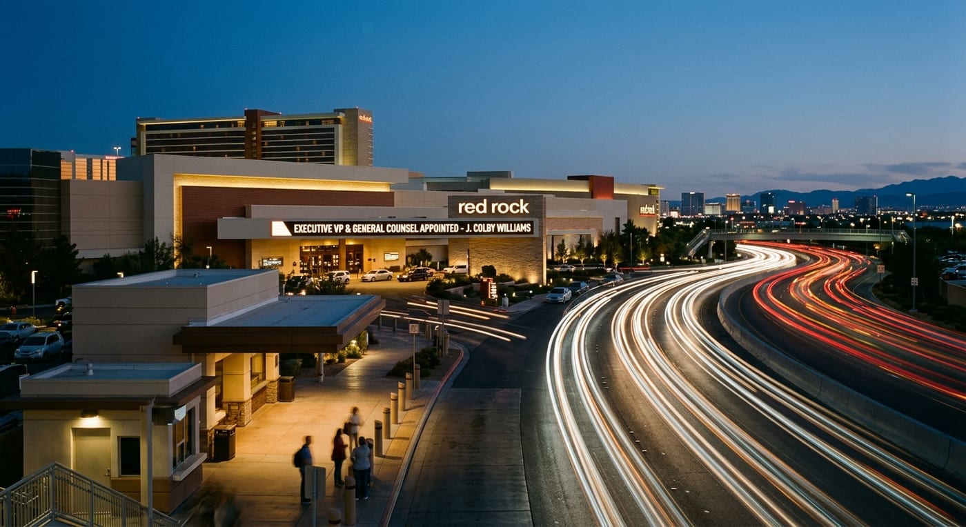 Red Rock Resorts Appoints J. Colby Williams as New Executive VP and General Counsel