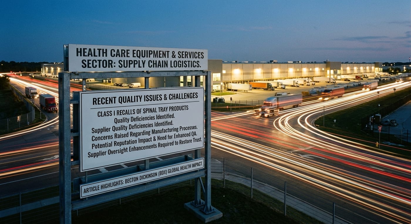 Becton Dickinson Faces Challenges After Class I Recalls of Spinal Tray Products
