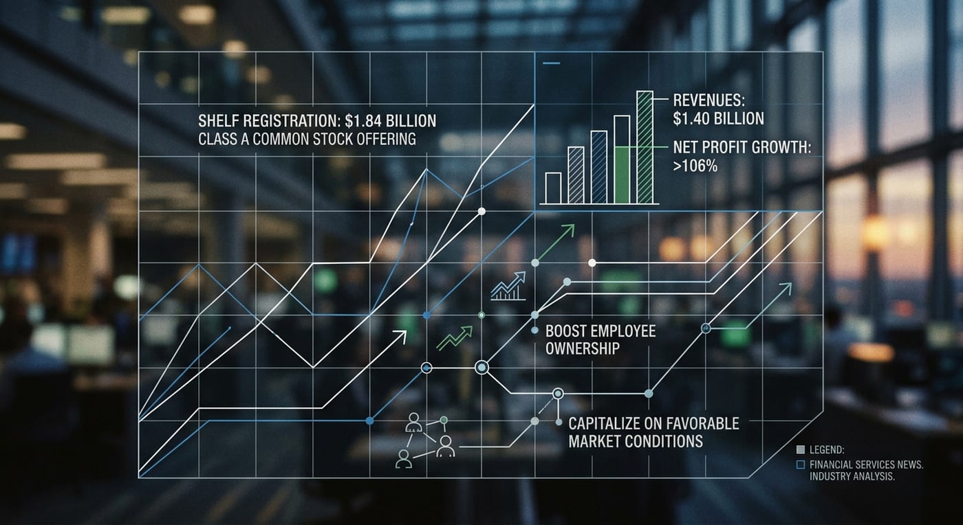 Evercore Files for $1.84 Billion Stock Offering to Boost Employee Ownership and Engagement