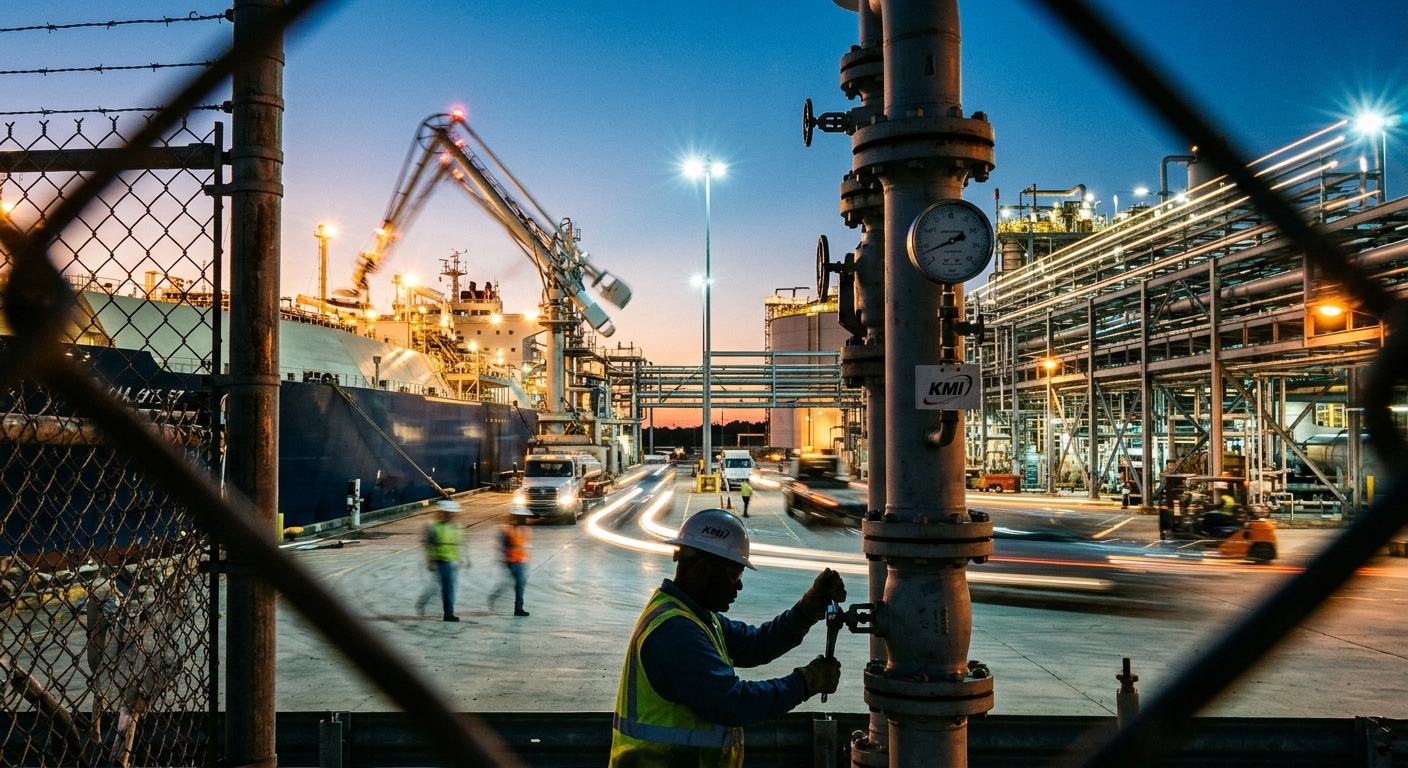 Kinder Morgan Gains DOE Approval to Boost LNG Export Capacity by 22% at Elba Island